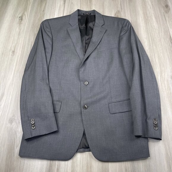 John Varvatos Loft Sport Coat Blazer Jacket Mens Size 40R 100% Wool - Picture 1 of 13